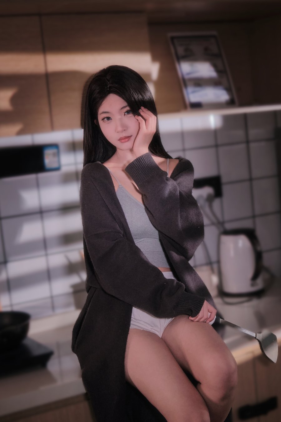 keykeykiyomi写真合集:甜美JK制服少女的日常街拍 keykeykiyomi写真合集:甜美JK制服少女的日常街拍