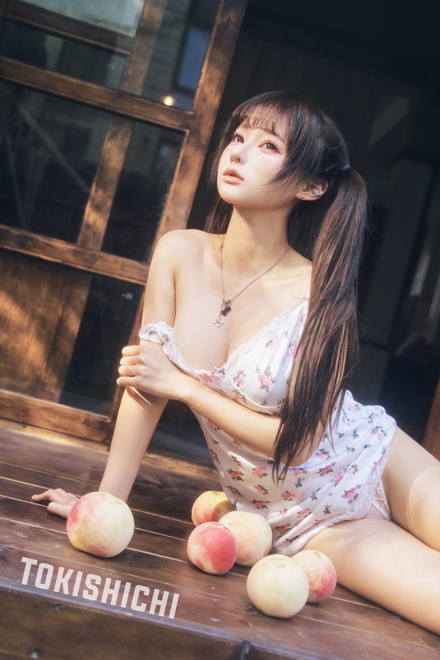 蠢沫沫cos桃子图集,清新甜美的桃子少女写真 蠢沫沫cos桃子图集,清新甜美的桃子少女写真