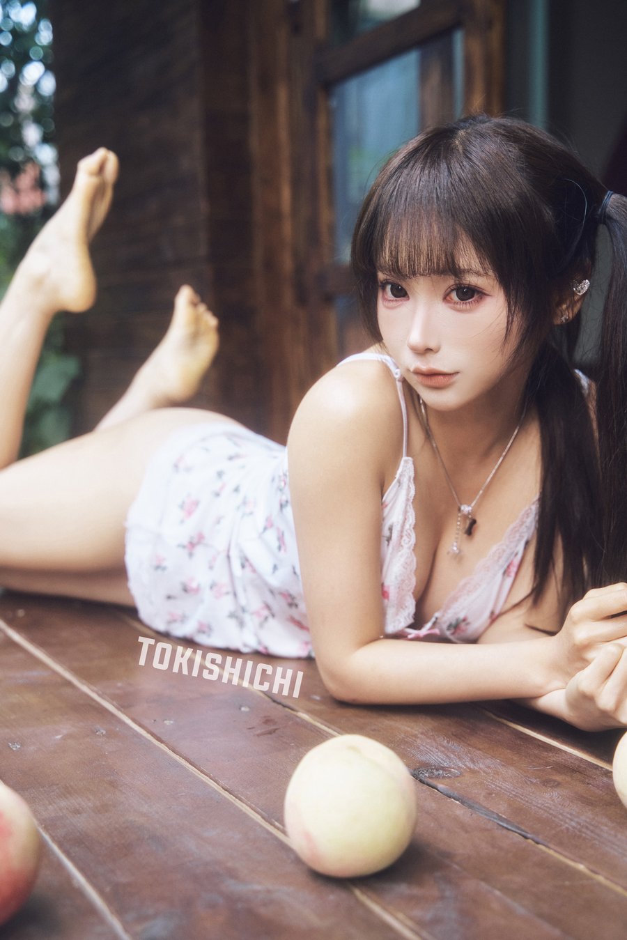 蠢沫沫cos桃子图集,清新甜美的桃子少女写真 蠢沫沫cos桃子图集,清新甜美的桃子少女写真