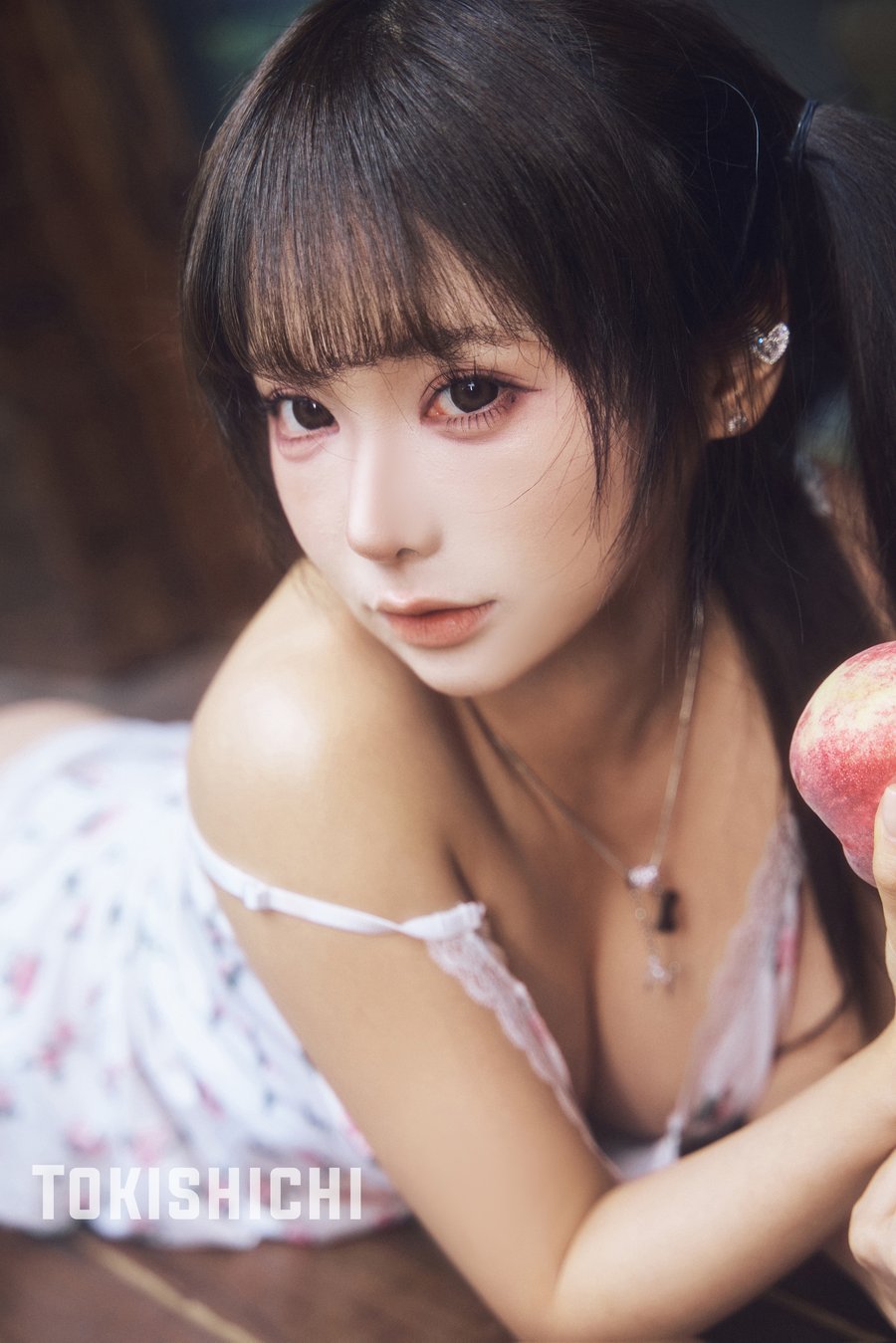 蠢沫沫cos桃子图集,清新甜美的桃子少女写真 蠢沫沫cos桃子图集,清新甜美的桃子少女写真