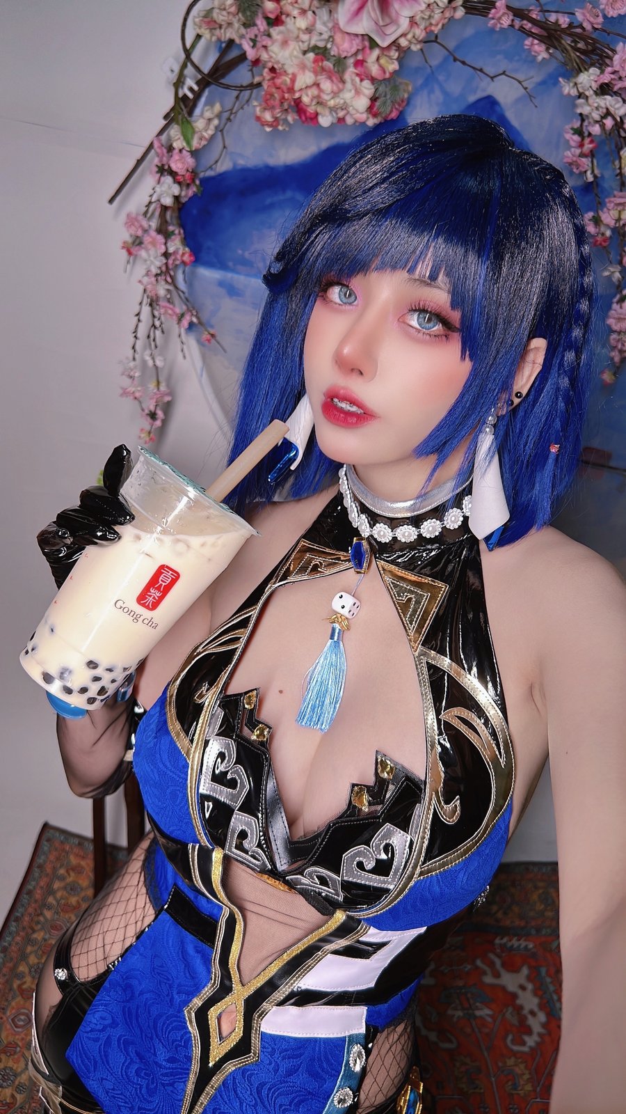 Byoru cos Yelan Genshin Impact 图片写真 高人气夜兰COSPLAY专题 Byoru cos Yelan Genshin Impact 图片写真 高人气夜兰COSPLAY专题