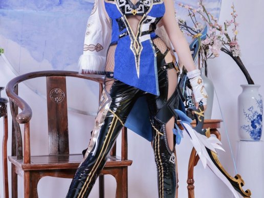 Byoru cos Yelan Genshin Impact 图片写真 高人气夜兰COSPLAY专题